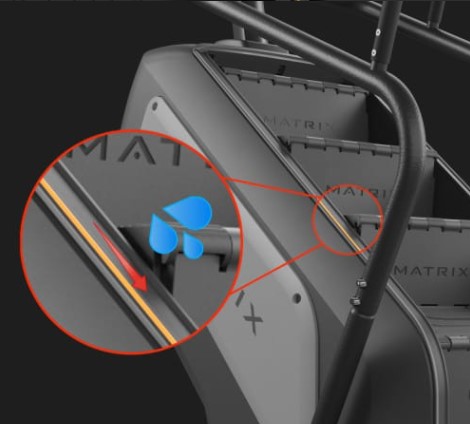 Лестница-степпер MATRIX Endurance с консолью Touch XL Base
