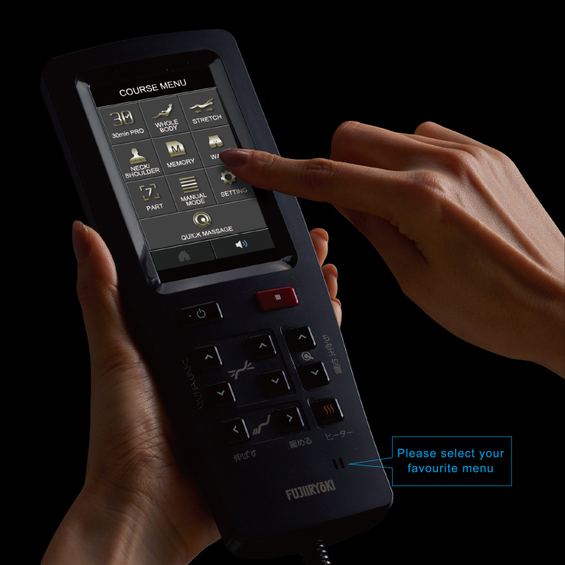Массажное кресло Fujiiryoki JP-2000 Black