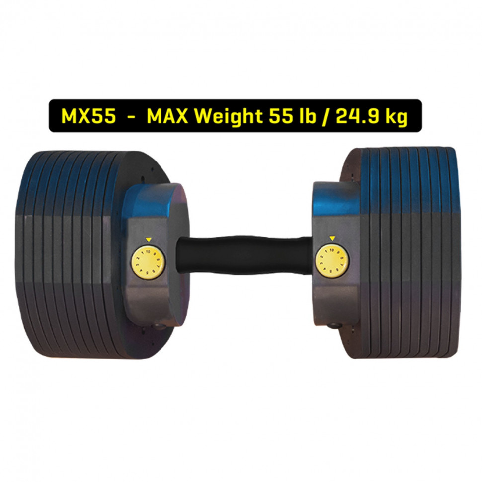 Гантели наборные First Degree Fitness MX Select MX-85, вес 5.6-38.6 кг, 2 шт без стойки