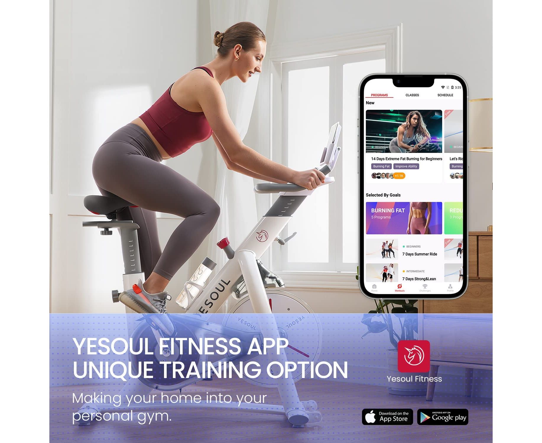 Велотренажер Yesoul S3 PRO BLACK