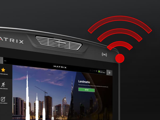 Эллиптический тренажер Matrix Onyx P1 Ascent 22