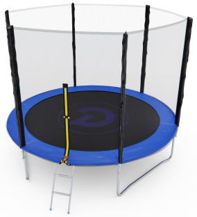 Батут с сеткой DFC PELPO 10ft с лестницей, BLUE